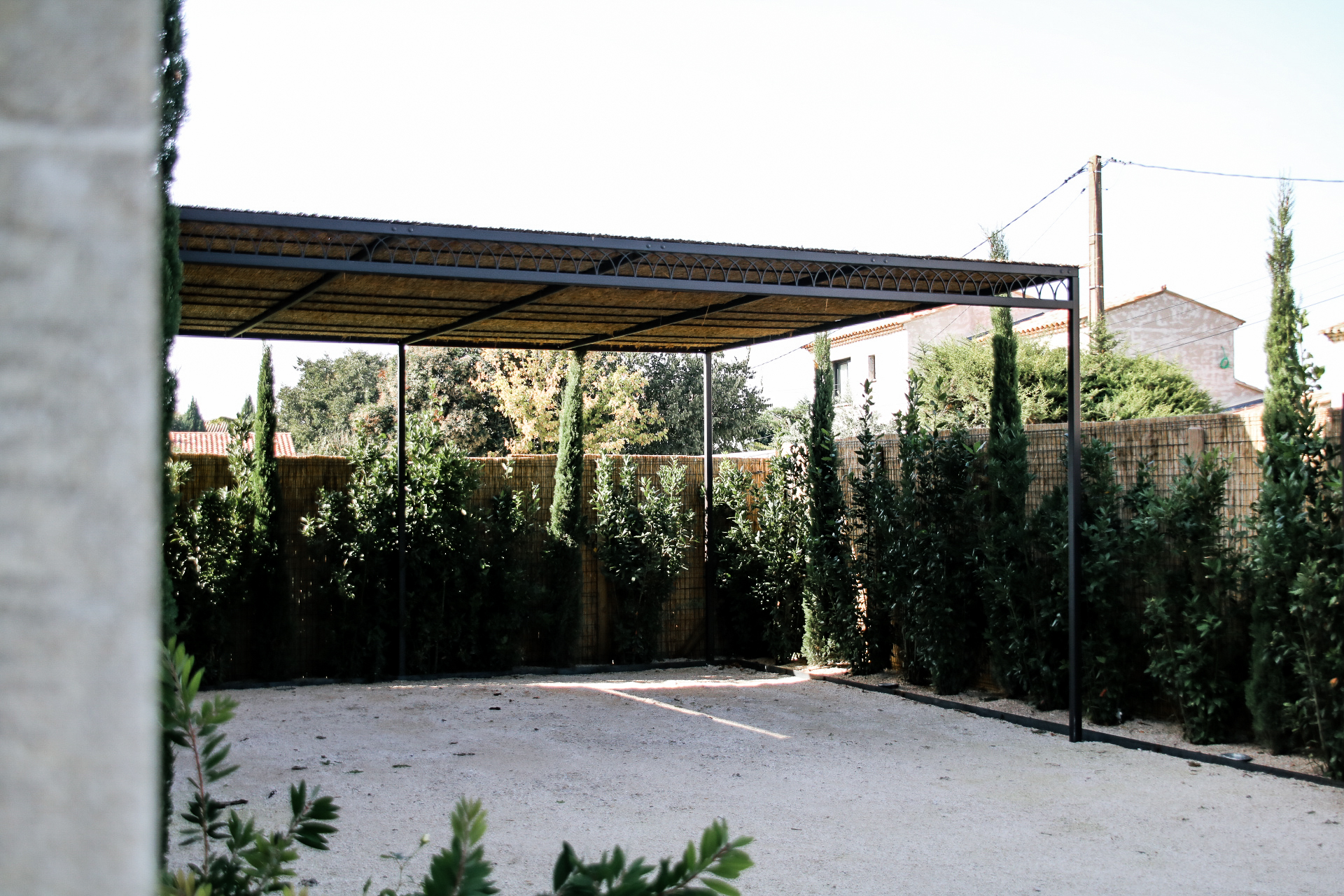 Réalisation d'un carport